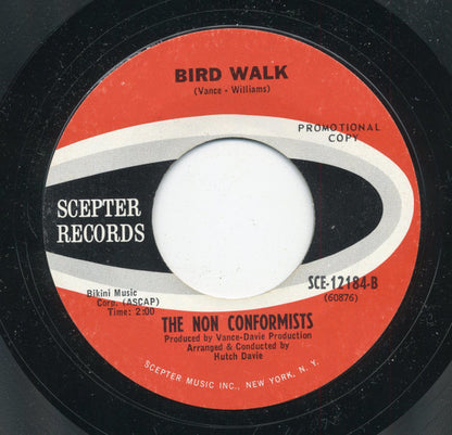 The Non Conformists : A Two Legged Big Eyed Yellow Haired Crying Canary (7", Single, Promo)