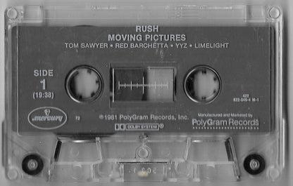 Rush : Moving Pictures (Cass, Album, 72,)