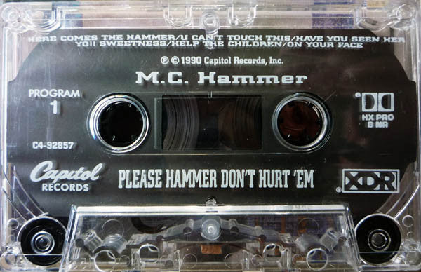 MC Hammer : Please Hammer Don't Hurt 'Em (Cass, Album, XDR)