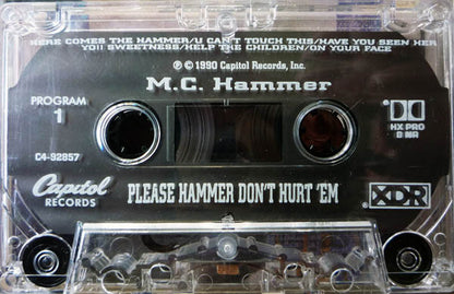 MC Hammer : Please Hammer Don't Hurt 'Em (Cass, Album, XDR)