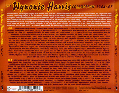 Wynonie Harris Featuring Lucky Millinder, Big Joe Turner, Arnett Cobb : The Wynonie Harris Collection 1944-47 (2xCDr, Comp)