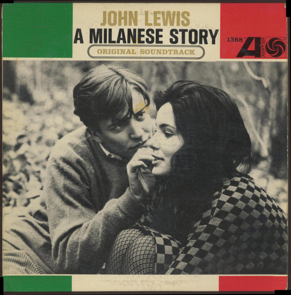 John Lewis (2) : A Milanese Story (Original Soundtrack) (LP, Album, Mono, Promo)