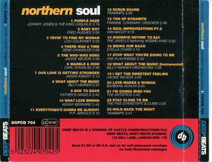 Various : Essential 60's Northern Soul Dancefloor Classics Volume 1 (CD, Comp, RM)