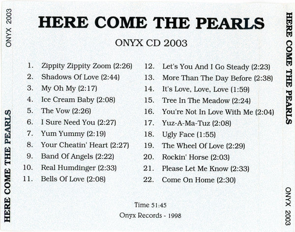 The Pearls (6) : Here Comes The Pearls (CD, Comp)
