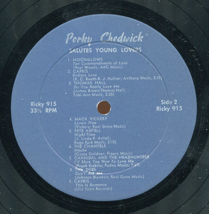 Various, Porky Chedwick : Porky Chedwick Salutes Young Lovers - Volume 6 (LP, Comp)