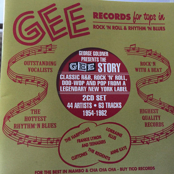 George Goldner : The Gee Story (Classic R&B, Rock 'N' Roll, Doo-Wop And Pop From A Legendary New York Label) (2xCD, Comp, RM)
