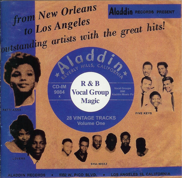 Various : Aladdin & Imperial R & B Vocal Group Magic - Volume One (CD, Comp, Ltd)