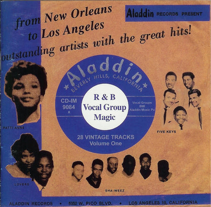 Various : Aladdin & Imperial R & B Vocal Group Magic - Volume One (CD, Comp, Ltd)