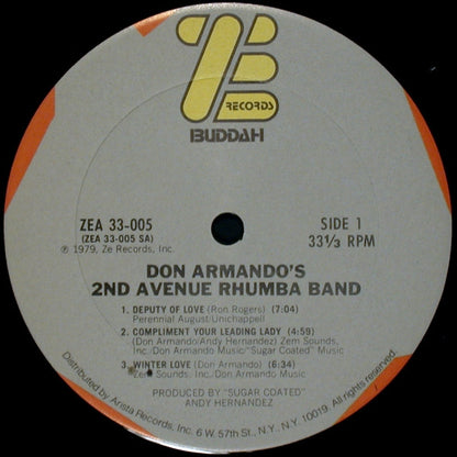 Don Armando's Second Avenue Rhumba Band : Don Armando's 2nd Avenue Rhumba Band (LP, Album)