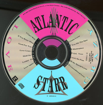 Atlantic Starr : Love Crazy (CD, Album, Club, BMG)