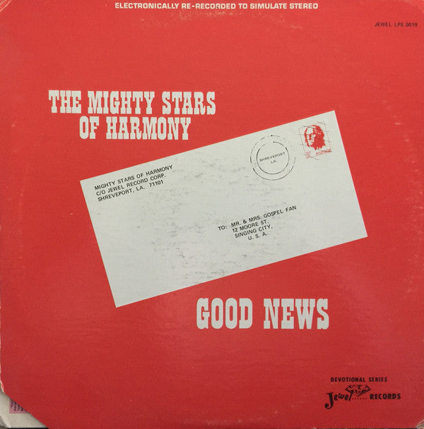 Mighty Stars Of Harmony : Good News (LP, Album)