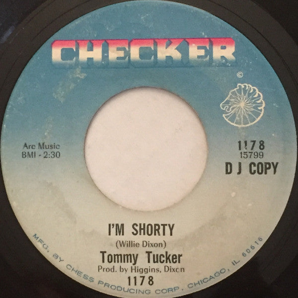 Tommy Tucker : I'm Shorty (7", Promo)