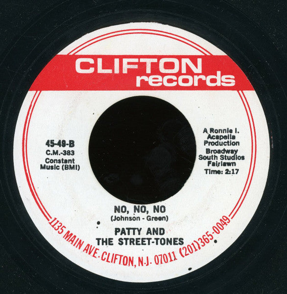 Patty & The Street-Tones : Let It Please Be You (7")