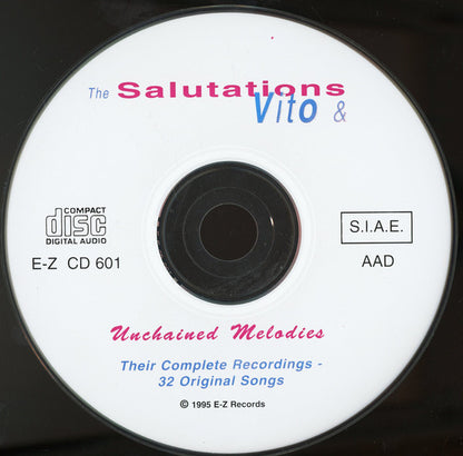 Vito & The Salutations : Unchained Melodies Their Complete Recordings 32 Original Songs (CD, Comp, Mono)