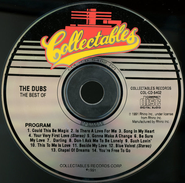 The Dubs : The Best Of The Dubs (CD, Comp, Mono)