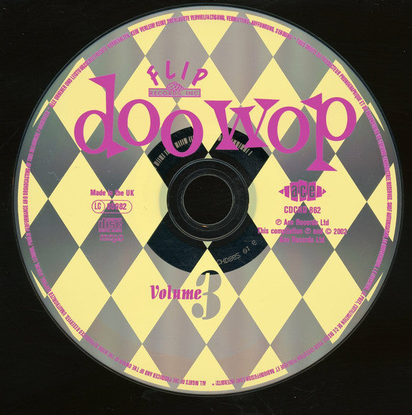 Various : Flip Doo Wop Volume 3 (CD, Album, Comp)