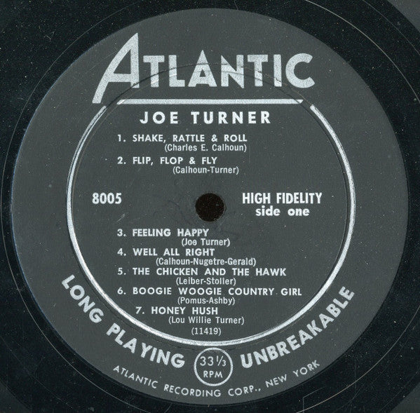 Big Joe Turner : Joe Turner (LP, Comp, Mono)