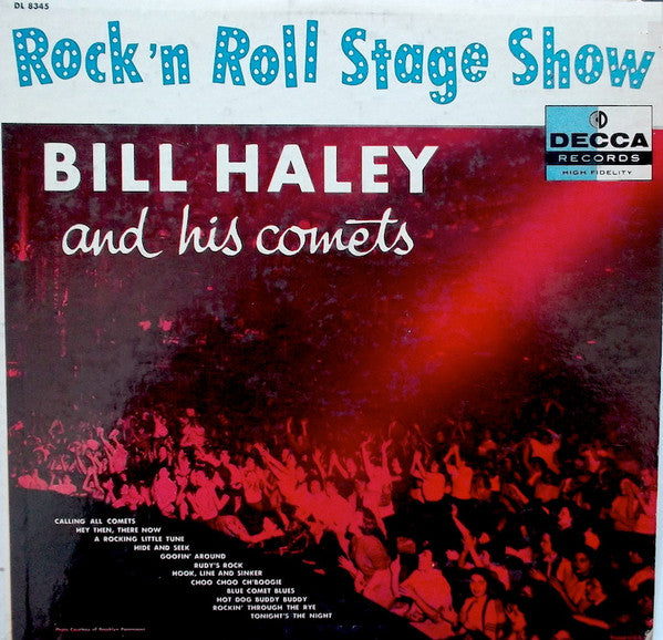 Bill Haley And His Comets : Rock 'n Roll Stage Show (LP, Album, Mono)