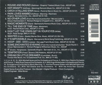 Perry Como : All Time Greatest Hits (CD, Comp, Club, CRC)