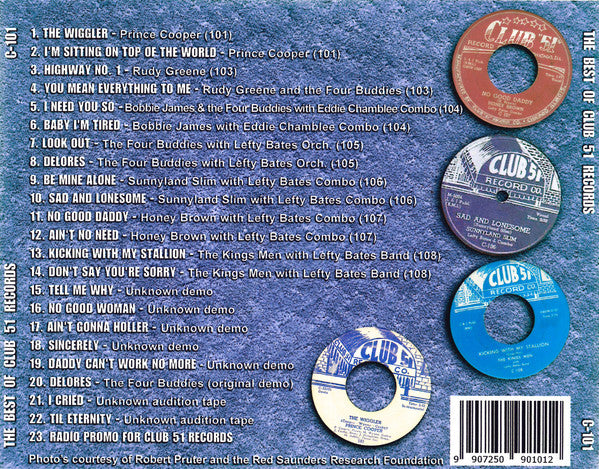 Various : The Best Of Club 51 Records (CDr, Comp)