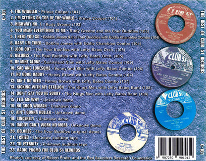 Various : The Best Of Club 51 Records (CDr, Comp)