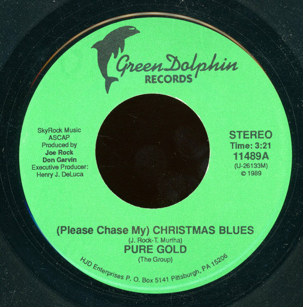 Pure Gold (9) : (Please Chase My) Christmas Blues (7", Single)