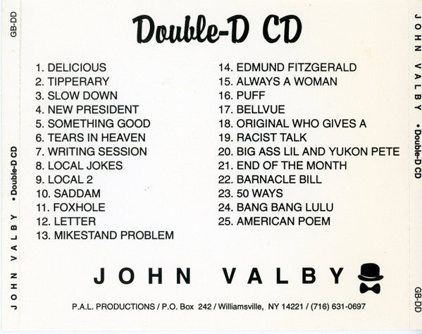 John Valby : Double-D CD (CD, Album)