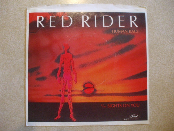 Red Rider : Human Race (7", Single)