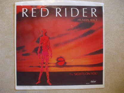 Red Rider : Human Race (7", Single)