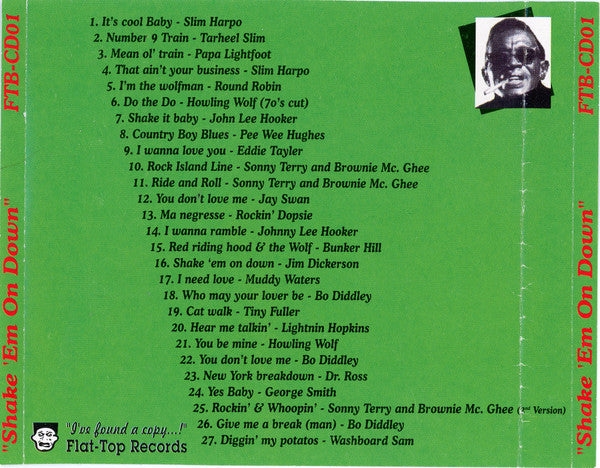Various : Shake 'Em On Down (CD, Comp, Unofficial)