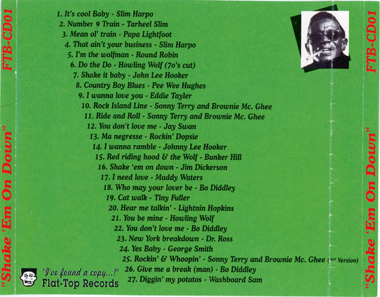 Various : Shake 'Em On Down (CD, Comp, Unofficial)