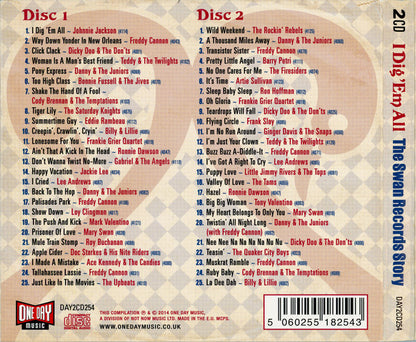 Various : I Dig 'Em All The Swan Records Story  (2xCD, Comp, Mono)