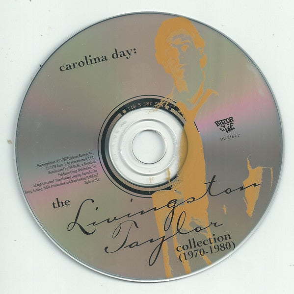 Livingston Taylor : Carolina Day: The Livingston Taylor Collection (1970-1980) (CD, Comp)