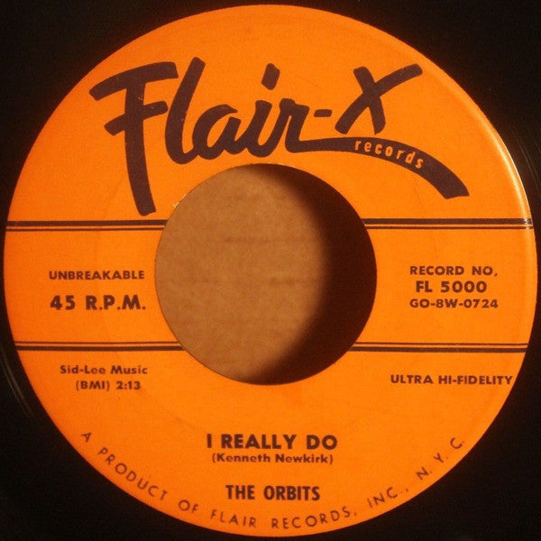 The Orbits (9) : Message Of Love / I Really Do (7")