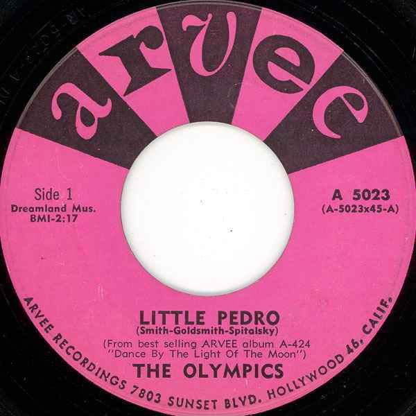 The Olympics / Cappy Lewis : Little Pedro / Bull Fight (7")