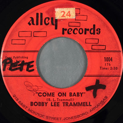 Bobby Lee Trammell : I Tried Not To Cry (7")