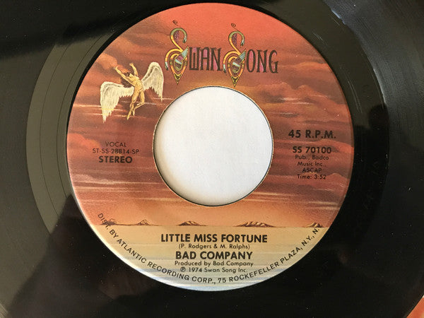 Bad Company (3) : Can't Get Enough / Little Miss Fortune (7", Single, Spe)