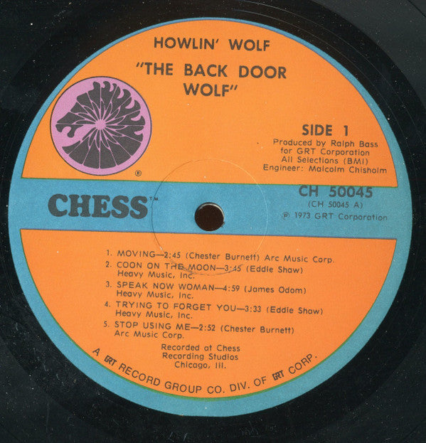 Howlin' Wolf : The Back Door Wolf (LP, Album)