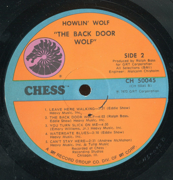 Howlin' Wolf : The Back Door Wolf (LP, Album)