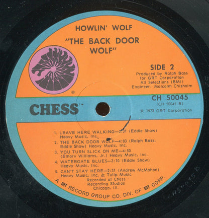Howlin' Wolf : The Back Door Wolf (LP, Album)