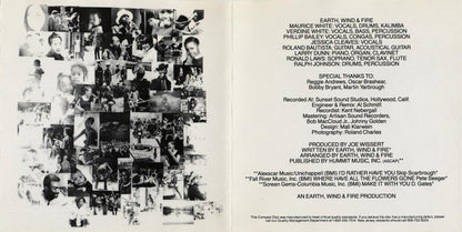 Earth, Wind & Fire : Last Days And Time (CD, Album, RE)