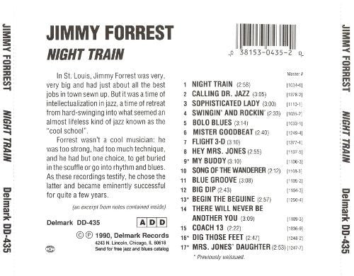 Jimmy Forrest : Night Train (CD, Comp, RE)