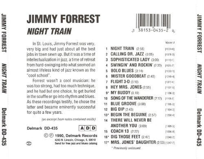 Jimmy Forrest : Night Train (CD, Comp, RE)