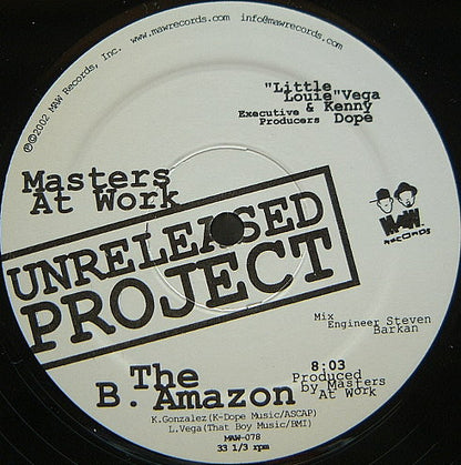 Unreleased Project : Tribal Flute / The Amazon (12")
