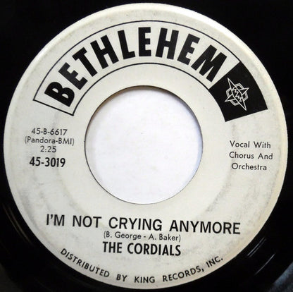 The Cordials (5) : What's The Matter With Me (7", Promo)