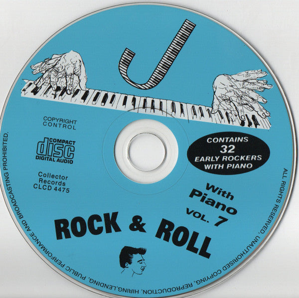 Various : Rock & Roll With Piano Vol. 7 (CD, Comp)