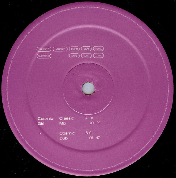 Jamiroquai : Cosmic Girl (12", Promo)