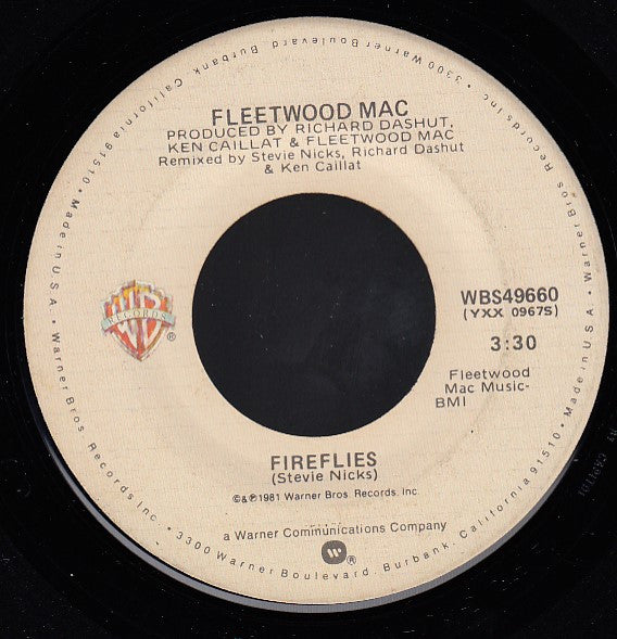 Fleetwood Mac : Fireflies (7", Spe)