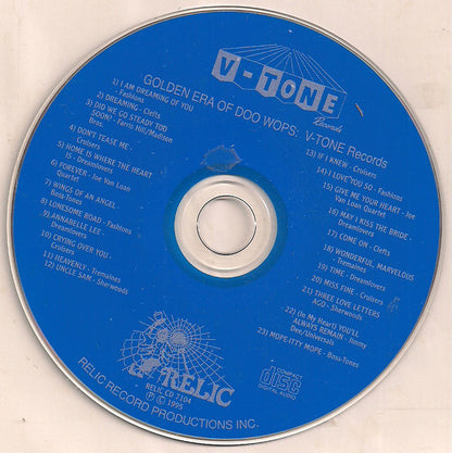 Various : The Golden Era Of Doowops: The Groups Of V-Tone Records (CD, Comp)