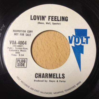 The Charmels : Lovin' Feeling / Sea Shell (7", Promo, Styrene)